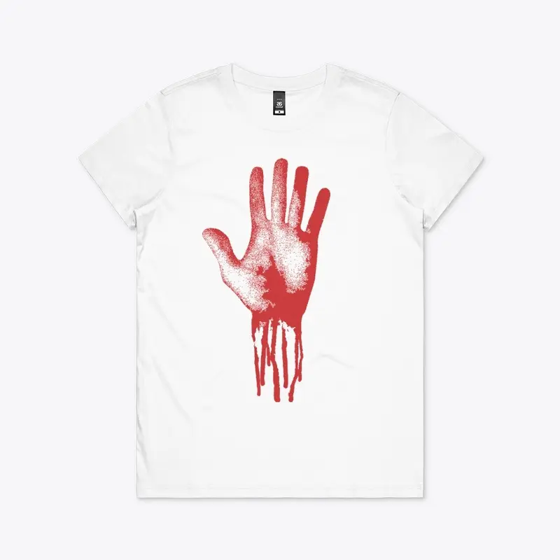 Hand. Digital Graphic Art Print.