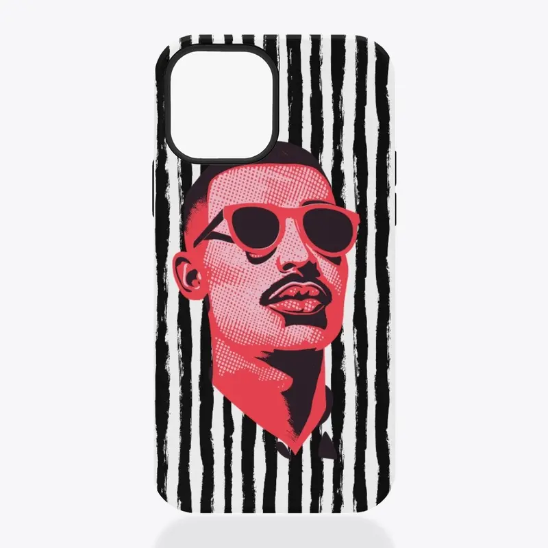 Man . iPhone Cases.