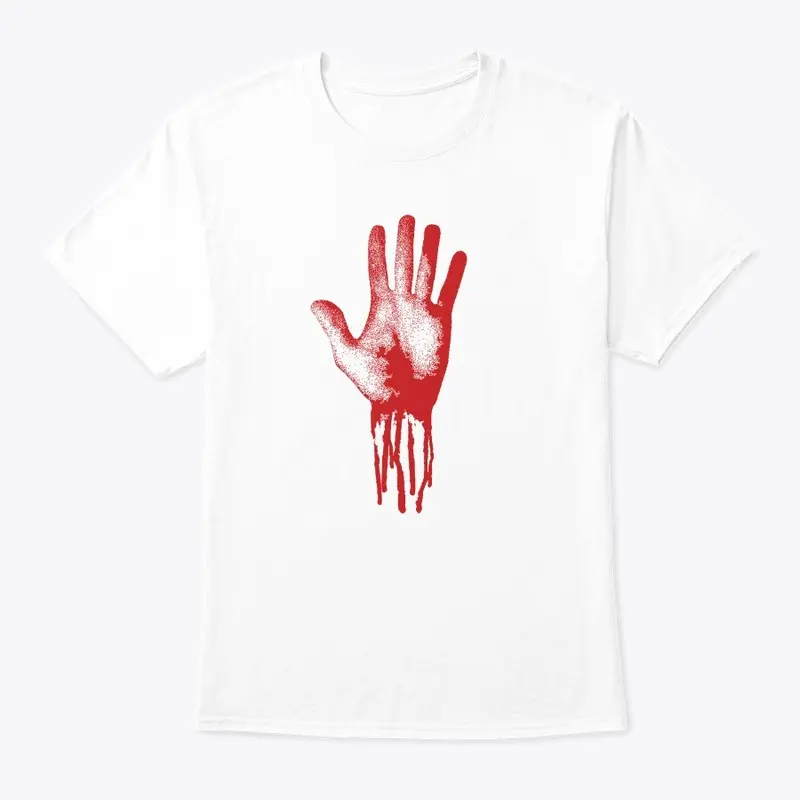 Hand. Digital Graphic Art Print.