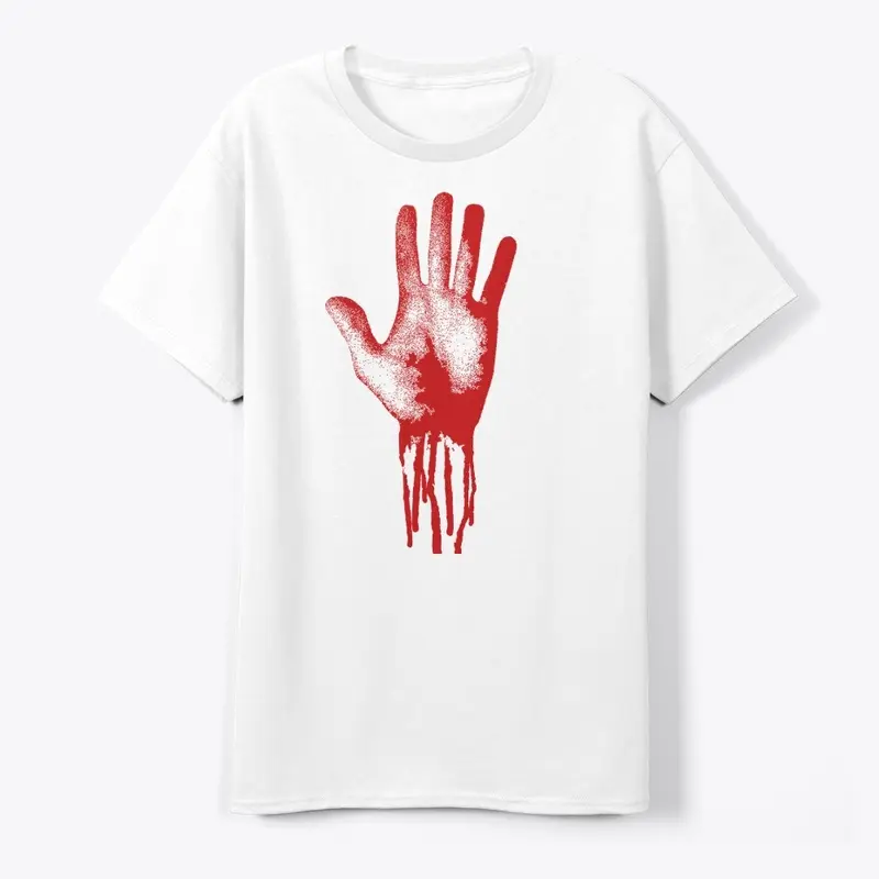 Hand. Digital Graphic Art Print.