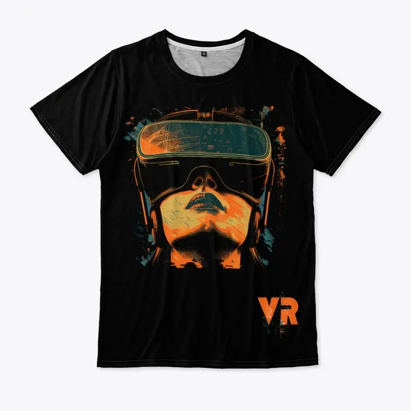 VR. Digital Graphic Art Print.