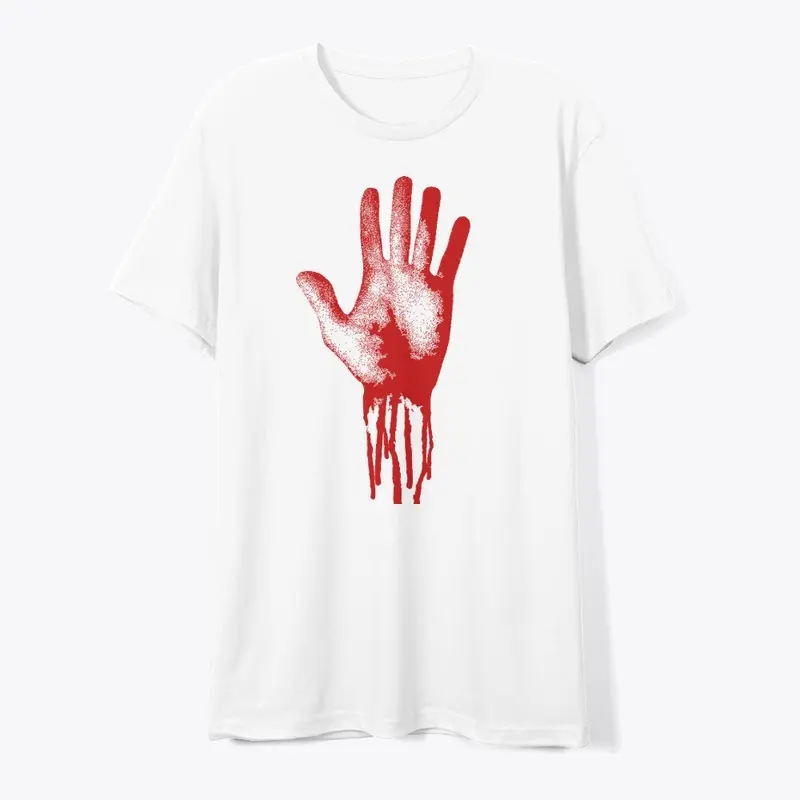 Hand. Digital Graphic Art Print.