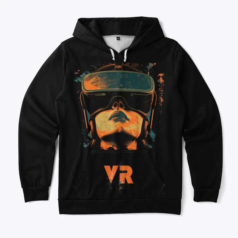 VR. Digital Graphic Art Print.