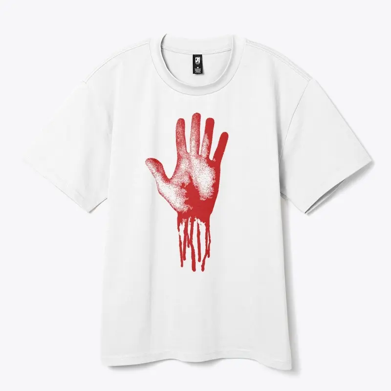 Hand. Digital Graphic Art Print.