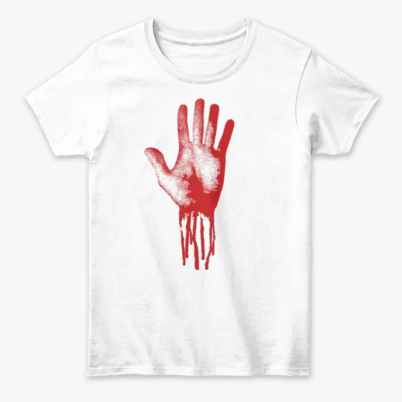 Hand. Digital Graphic Art Print.