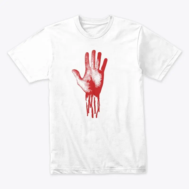 Hand. Digital Graphic Art Print.