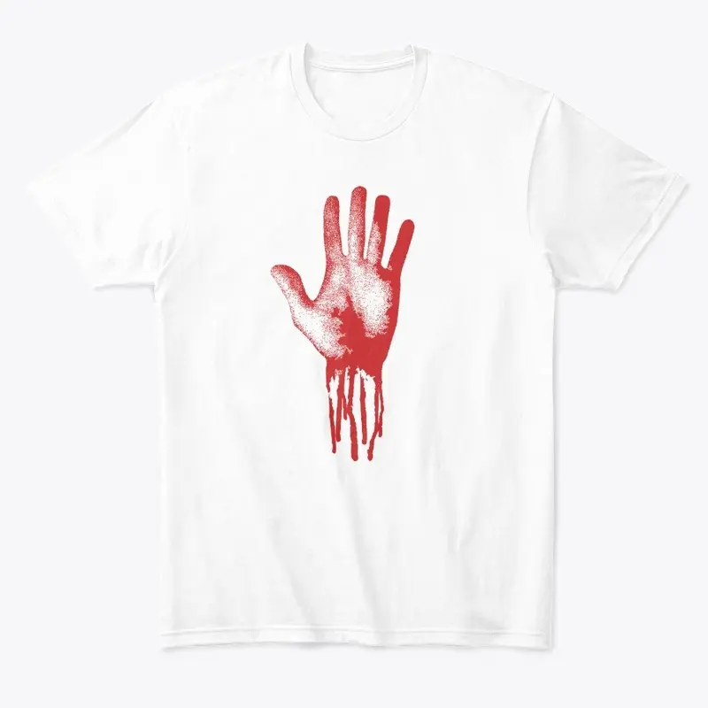 Hand. Digital Graphic Art Print.