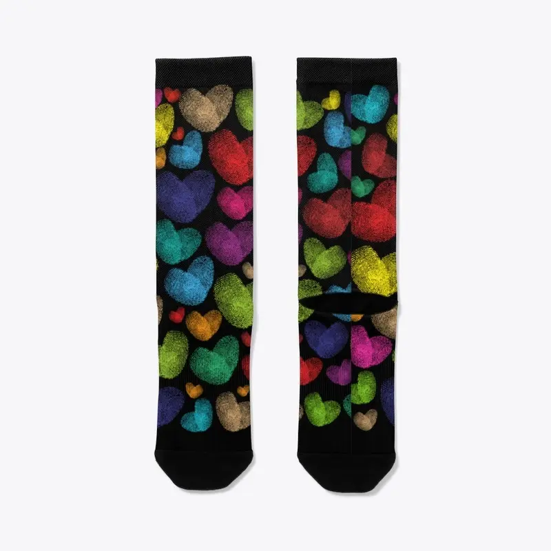 Hearts Multi Colour.